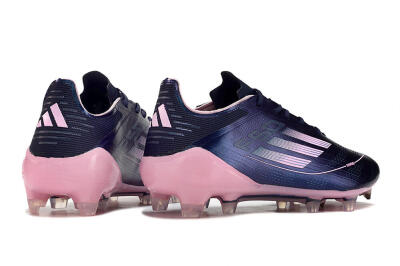 Adidas F50 Elite FG Low-Tops Soccer Cleats - Blue/Pink/Black
