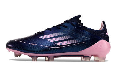 Adidas F50 Elite FG Low-Tops Soccer Cleats - Blue/Pink/Black