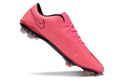 Nike Mercurial Vapor 10 FG Low-Tops Soccer Cleats - Pink/Black