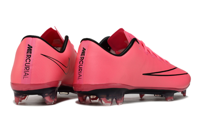Nike Mercurial Vapor 10 FG Low-Tops Soccer Cleats - Pink/Black