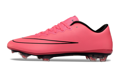 Nike Mercurial Vapor 10 FG Low-Tops Soccer Cleats - Pink/Black