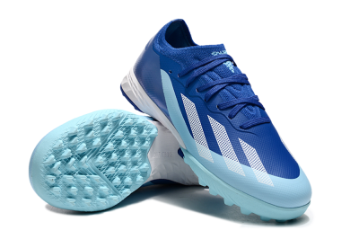 Adidas X Speedportal.1 TF Low-Tops Soccer Shoes - Blue/White/Jade