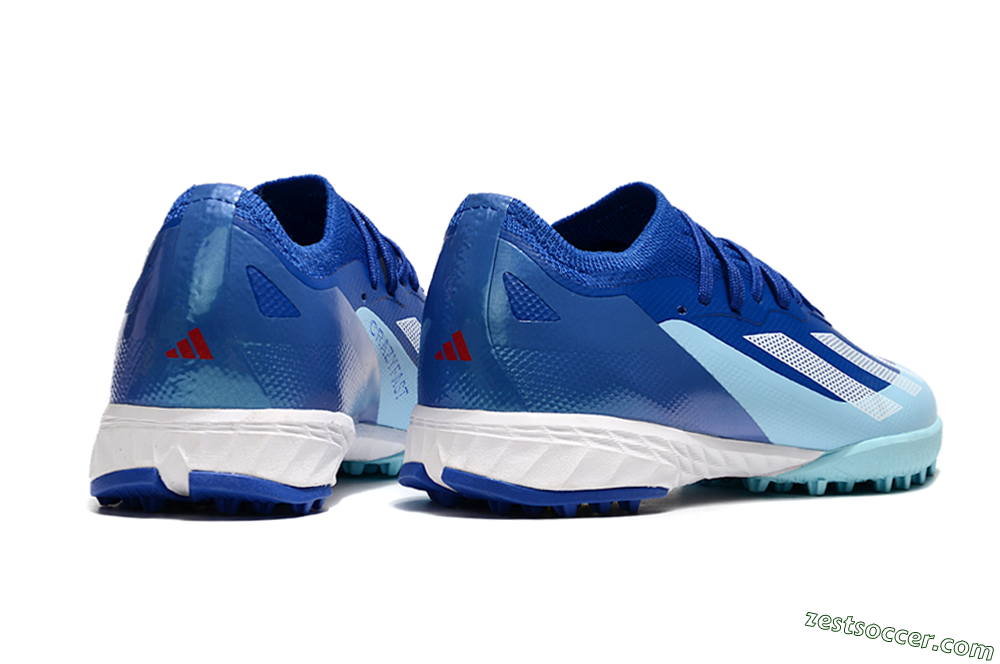 Adidas X Speedportal.1 TF Low-Tops Soccer Shoes - Blue/White/Jade 6