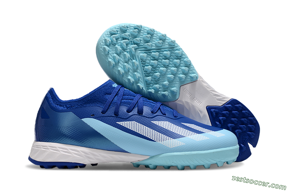 Adidas X Speedportal.1 TF Low-Tops Soccer Shoes - Blue/White/Jade 0