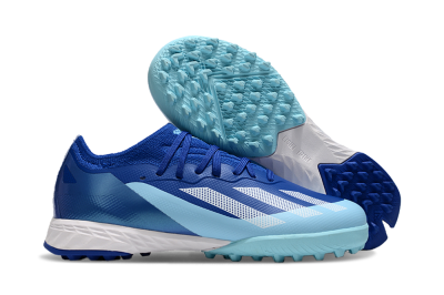 Adidas X Speedportal.1 TF Low-Tops Soccer Shoes - Blue/White/Jade