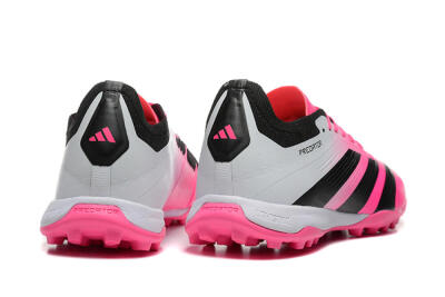 Adidas Predator 24 Elite TF Low-Tops Soccer Shoes - Pink/Black/White