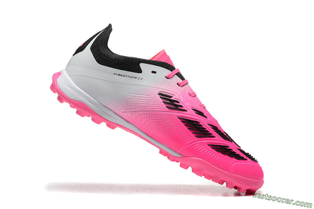 Adidas Predator 24 Elite TF Low-Tops Soccer Shoes - Pink/Black/White 4