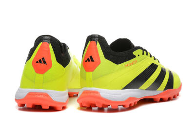 Adidas Predator 24 Elite TF Low-Tops Soccer Shoes - Yellow/Black/Red