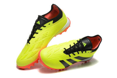 Adidas Predator 24 Elite TF Low-Tops Soccer Shoes - Yellow/Black/Red