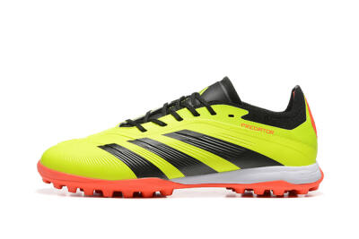 Adidas Predator 24 Elite TF Low-Tops Soccer Shoes - Yellow/Black/Red
