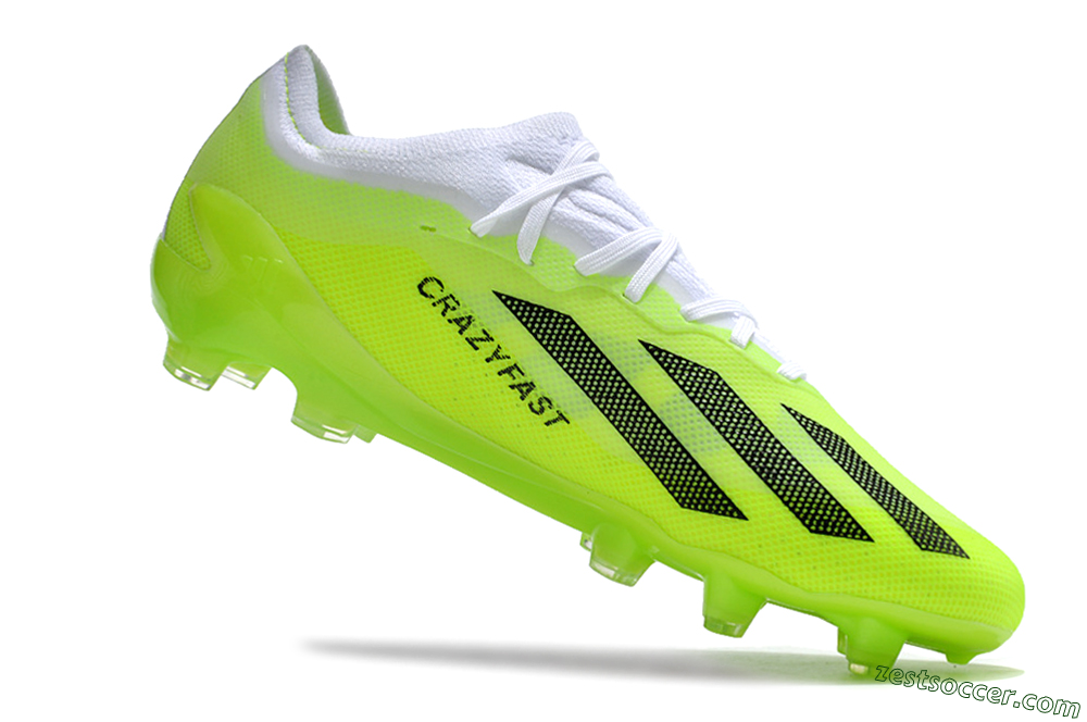Adidas X Speedportal.1 FG Low-Tops Soccer Cleats - Yellow/Black/White 3