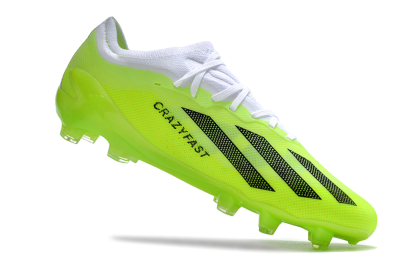 Adidas X Speedportal.1 FG Low-Tops Soccer Cleats - Yellow/Black/White