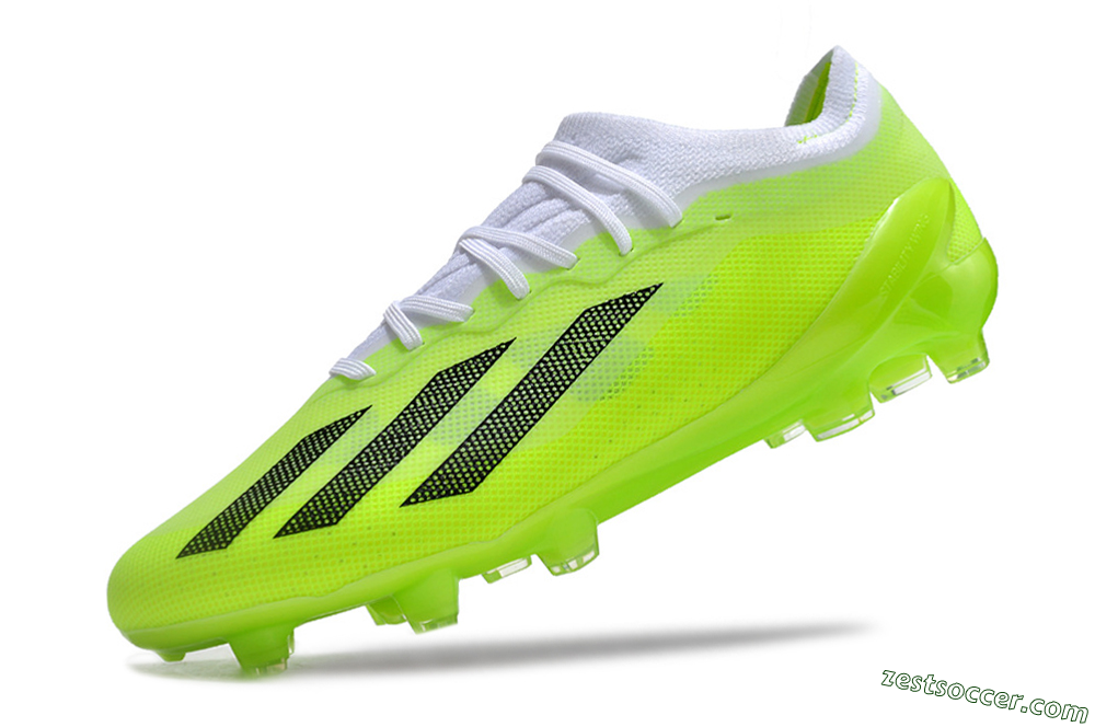 Adidas X Speedportal.1 FG Low-Tops Soccer Cleats - Yellow/Black/White 4