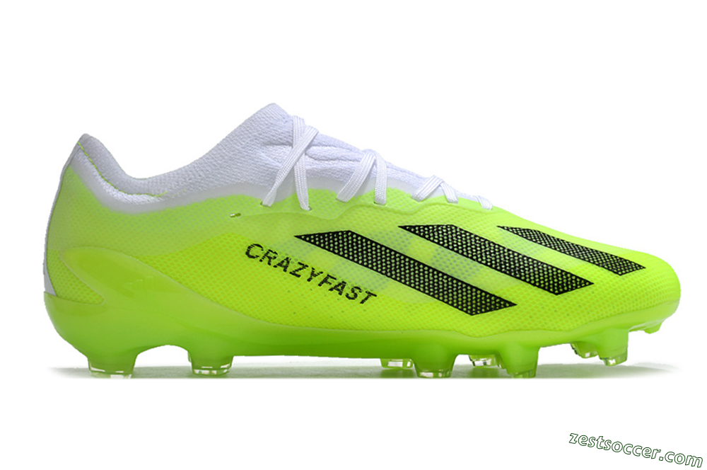 Adidas X Speedportal.1 FG Low-Tops Soccer Cleats - Yellow/Black/White 5