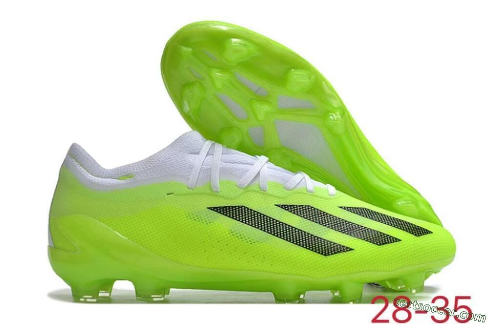 Adidas X Speedportal.1 FG Low-Tops Soccer Cleats - Yellow/Black/White 0