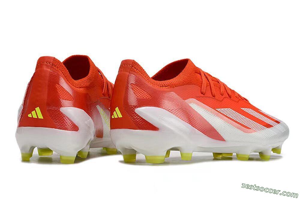 Adidas X Speedportal.1 FG Low-Tops Soccer Cleats - Red/White/Yellow 6