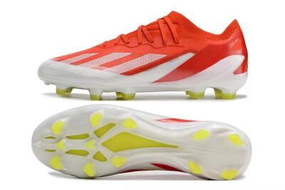 Adidas X Speedportal.1 FG Low-Tops Soccer Cleats - Red/White/Yellow
