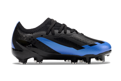 Adidas X Speedportal.1 FG Low-Tops Soccer Cleats - Black/Blue