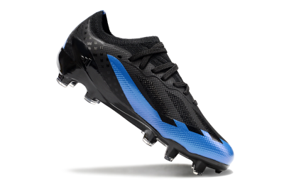 Adidas X Speedportal.1 FG Low-Tops Soccer Cleats - Black/Blue