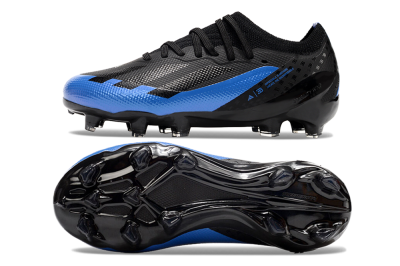 Adidas X Speedportal.1 FG Low-Tops Soccer Cleats - Black/Blue
