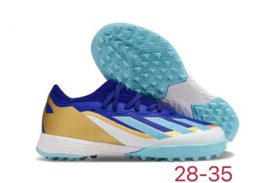 Adidas X Speedportal.1 TF Low-Tops Soccer Shoes - Blue/Gold/White