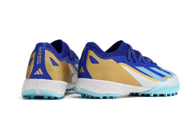 Adidas X Speedportal.1 TF Low-Tops Soccer Shoes - Blue/Gold/White