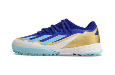 Adidas X Speedportal.1 TF Low-Tops Soccer Shoes - Blue/Gold/White