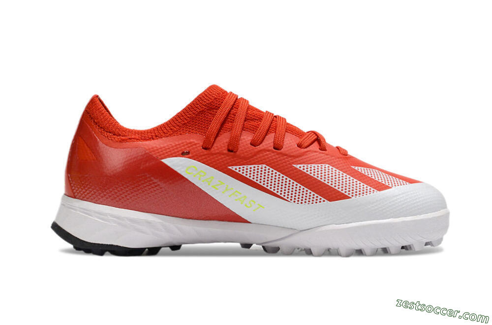 Adidas X Speedportal.1 TF Low-Tops Soccer Shoes - Red/White/Black 6