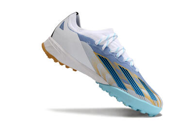 Adidas X Speedportal.1 TF Low-Tops Soccer Shoes - White/Gold/Blue