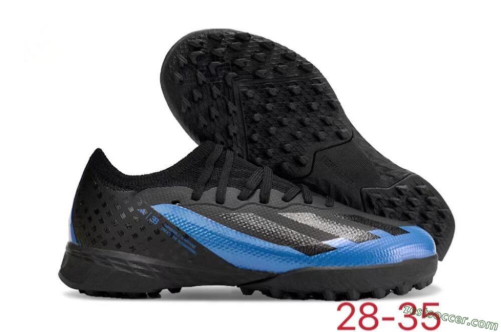Adidas X Speedportal.1 TF Low-Tops Soccer Shoes - Black/Blue 0