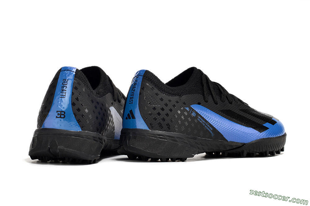 Adidas X Speedportal.1 TF Low-Tops Soccer Shoes - Black/Blue 7