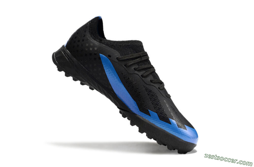 Adidas X Speedportal.1 TF Low-Tops Soccer Shoes - Black/Blue 4