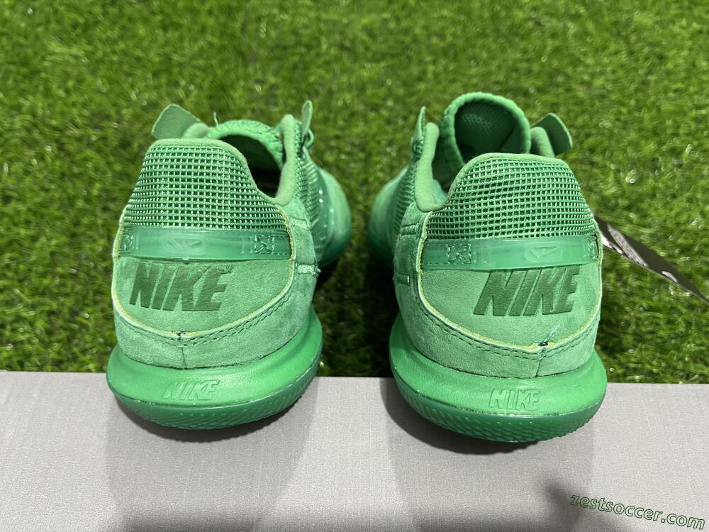 Nike Street Gato IC Low-Tops Soccer Shoes - Green/Green/Green