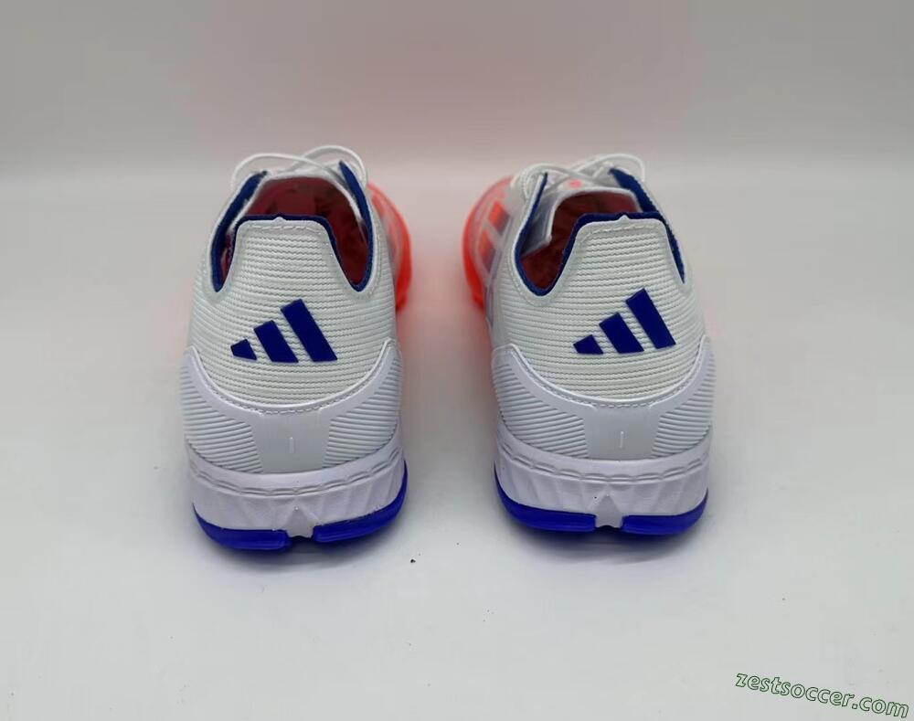 Adidas F50 Pro TF Low-Tops Soccer Shoes - White/Red/Blue