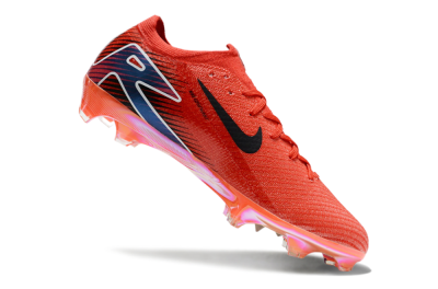 Nike Air Zoom Mercurial Vapor 16 Elite FG Low-Tops Soccer Cleats - Red/Black/White/Gold