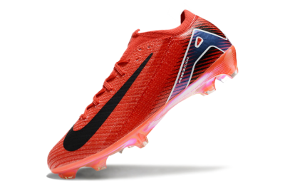 Nike Air Zoom Mercurial Vapor 16 Elite FG Low-Tops Soccer Cleats - Red/Black/White/Gold