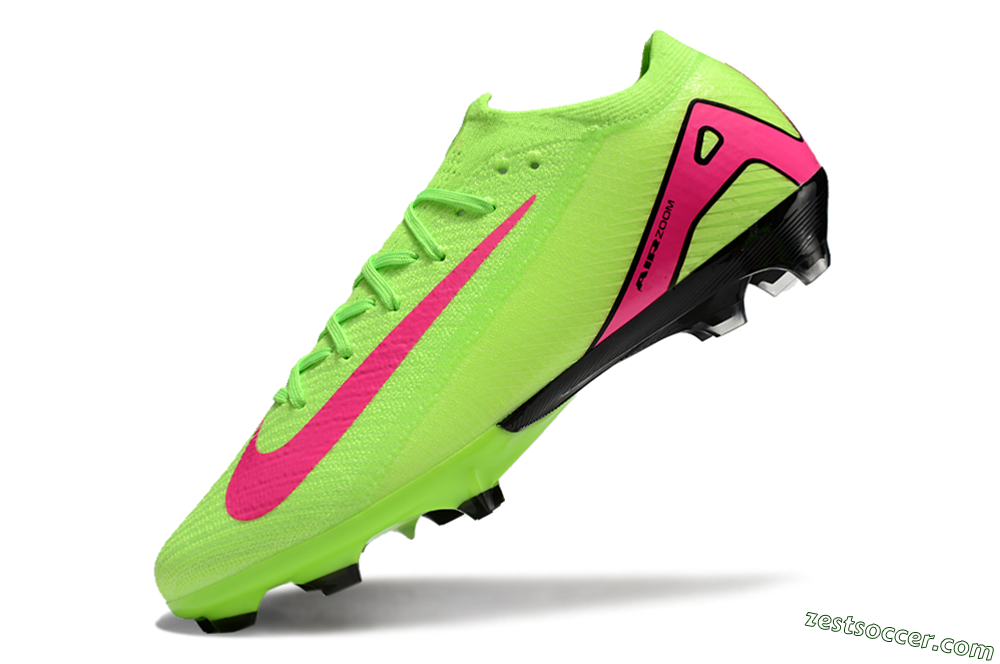 Nike Air Zoom Mercurial Vapor 16 Elite FG Low-Tops Soccer Cleats - Jade/Pink/Black 5