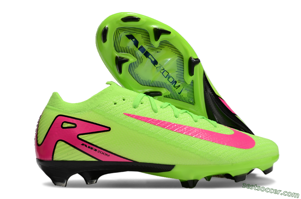 Nike Air Zoom Mercurial Vapor 16 Elite FG Low-Tops Soccer Cleats - Jade/Pink/Black 0
