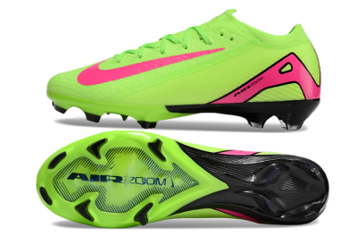 Nike Air Zoom Mercurial Vapor 16 Elite FG Low-Tops Soccer Cleats - Jade/Pink/Black