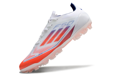 Adidas F50 Elite AG Low-Tops Soccer Cleats - White/Red/Blue