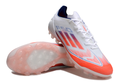 Adidas F50 Elite AG Low-Tops Soccer Cleats - White/Red/Blue