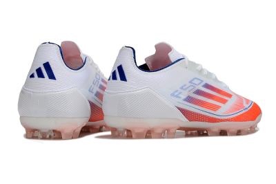 Adidas F50 Elite AG Low-Tops Soccer Cleats - White/Red/Blue