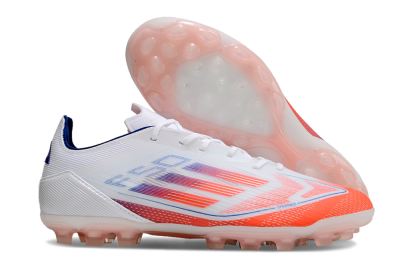 Adidas F50 Elite AG Low-Tops Soccer Cleats - White/Red/Blue