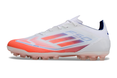 Adidas F50 Elite AG Low-Tops Soccer Cleats - White/Red/Blue
