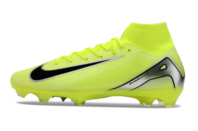 Nike Air Zoom Mercurial Superfly 16 Elite FG High-Tops Soccer Cleats - Yellow/Sliver/Black