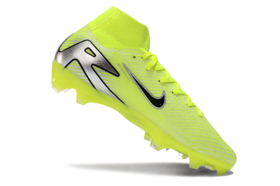 Nike Air Zoom Mercurial Superfly 16 Elite FG High-Tops Soccer Cleats - Yellow/Sliver/Black