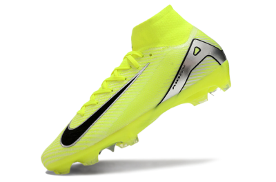 Nike Air Zoom Mercurial Superfly 16 Elite FG High-Tops Soccer Cleats - Yellow/Sliver/Black