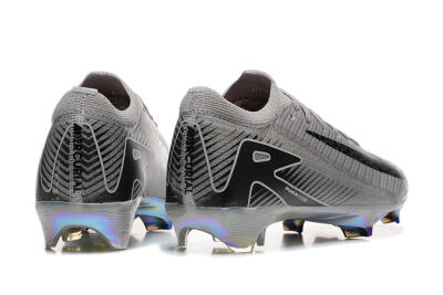 Nike Air Zoom Mercurial Vapor 16 Elite FG Low-Tops Soccer Cleats - Grey/Black/White/Gold