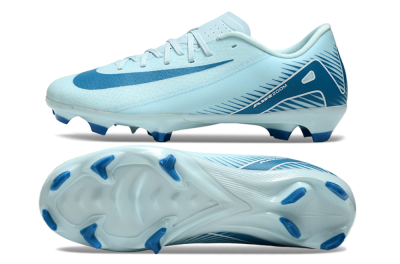 Nike Air Zoom Mercurial Vapor 16 Academy FG Low-Tops Soccer Cleats - Jade/Blue/White