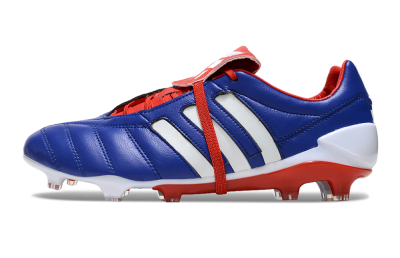 Adidas Predator Mutator Mania Tormentor Tongue FG Low-Tops Soccer Cleats - Blue/White/Red